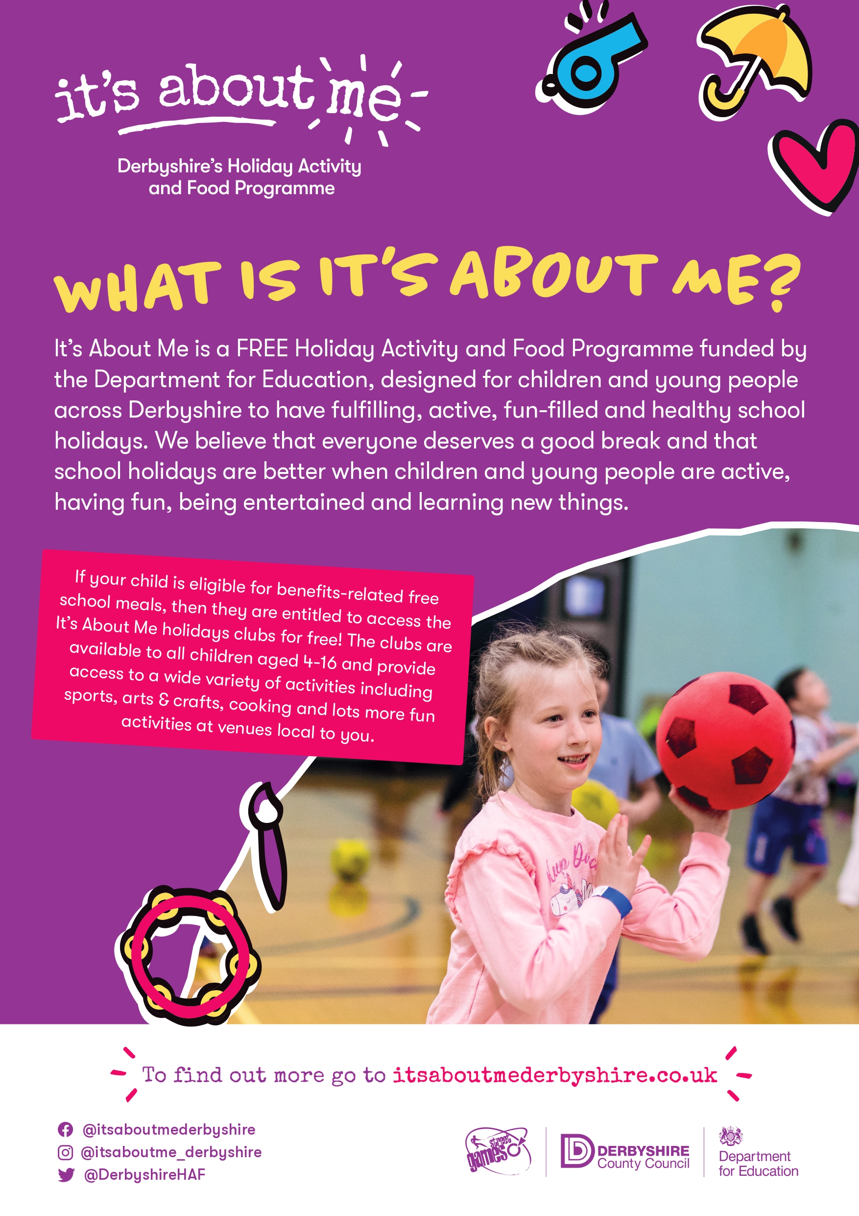 Derbyshire's Holiday Activity and Food Programme