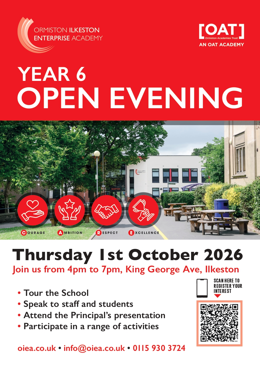 Year 6 - Open Evening 2026!